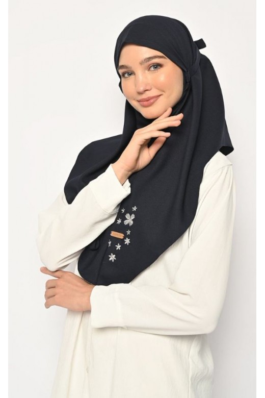 Bergo Azzura Embroidery Navy